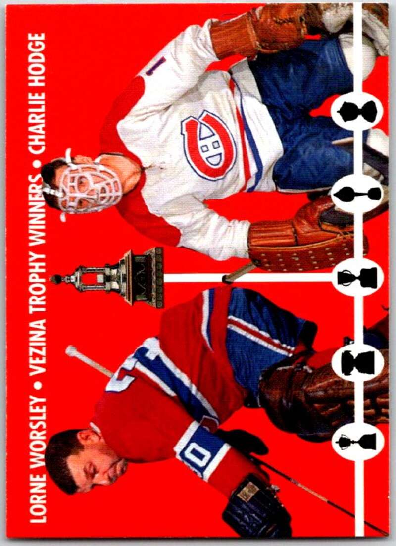 1995-96 Parkhurst '66-67 #131 Worsley TW Montreal Canadiens V50782