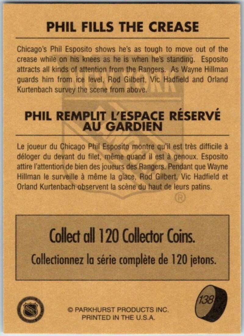 1995-96 Parkhurst '66-67 #138 Action Card V50788