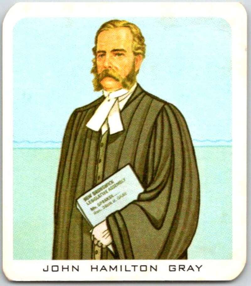 1967 Fathers of Confederation #14 John Hamilton Gray V50818