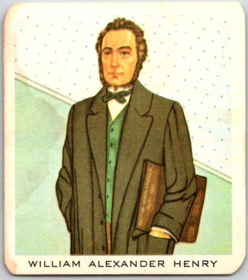 1967 Fathers of Confederation #17 William Alexander Henry V50820