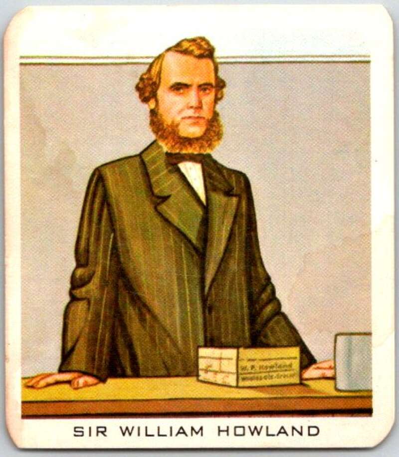 1967 Fathers of Confederation #18 Sir William Howland V50821
