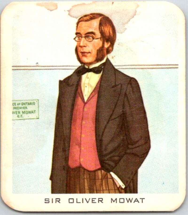 1967 Fathers of Confederation #23 Sir Oliver Mowat V50828