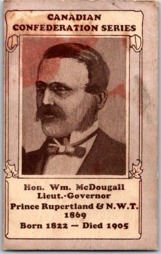 1927 Canadian Federation Series Hon. Wm. McDougall  V50852