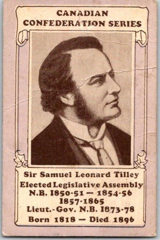 1927 Canadian Federation Series Sir Samuel Leonard Tilley  V50855