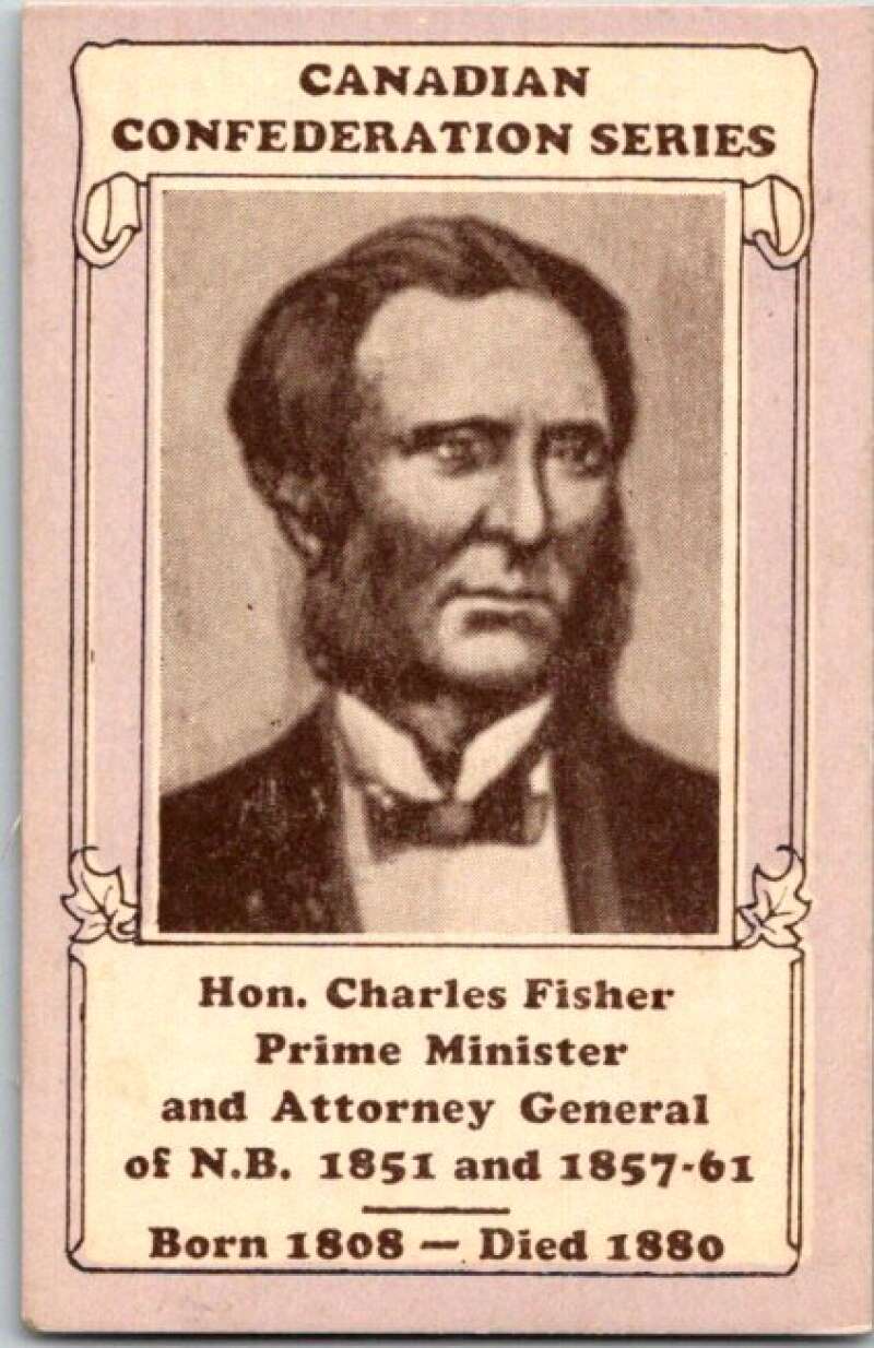 1927 Canadian Federation Series Hon Charles Fisher V50860