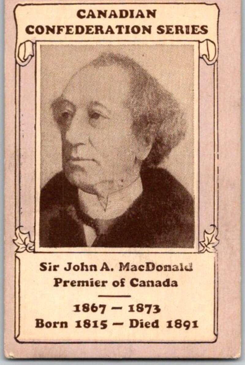 1927 Canadian Federation Series Sir John A. MacDonald V50861