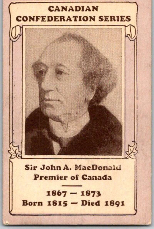1927 Canadian Federation Series Sir John A. MacDonald  V50861