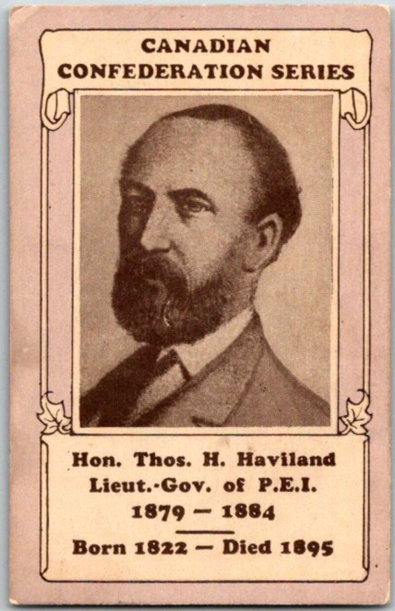 1927 Canadian Federation Series Hon Thos. H. Haviland V50864