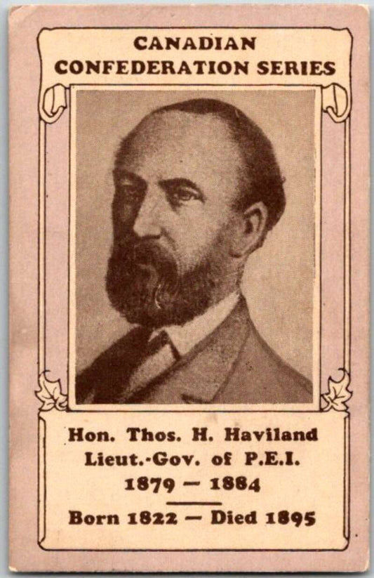 1927 Canadian Federation Series Hon Thos. H. Haviland  V50864