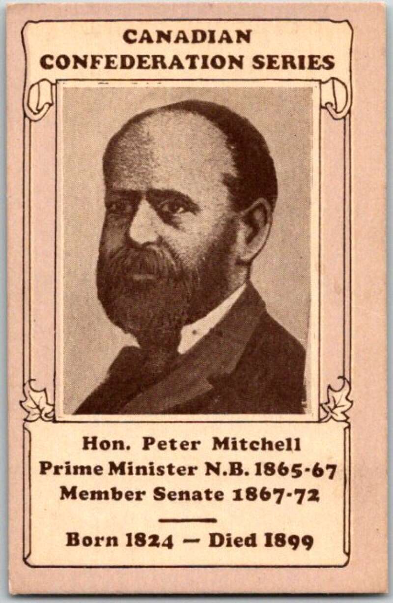 1927 Canadian Federation Series Hon peter Mitchell V50871