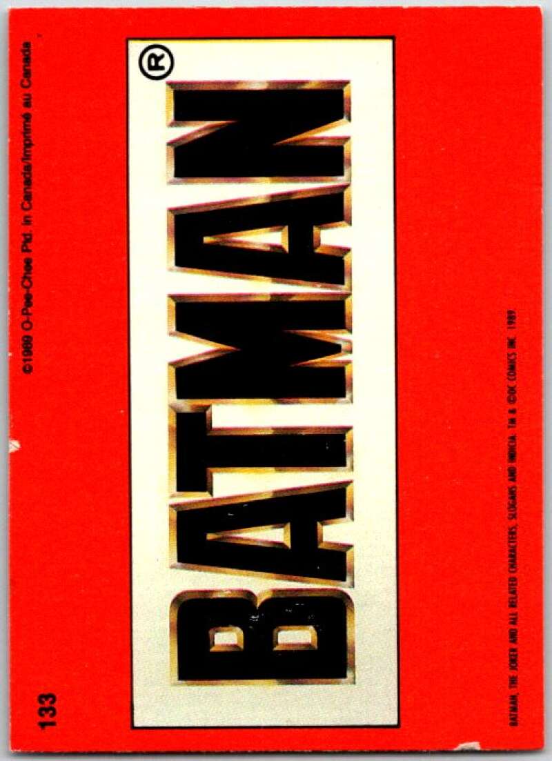 1989 O-Pee-Chee Batman #133 Batman in square V50883