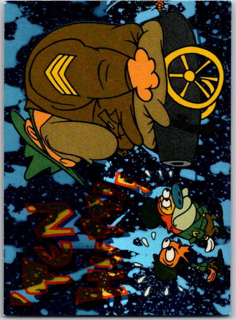 1994 Topps Ren & Stimpy Prism Card #7 Ten Hutt!! V50940