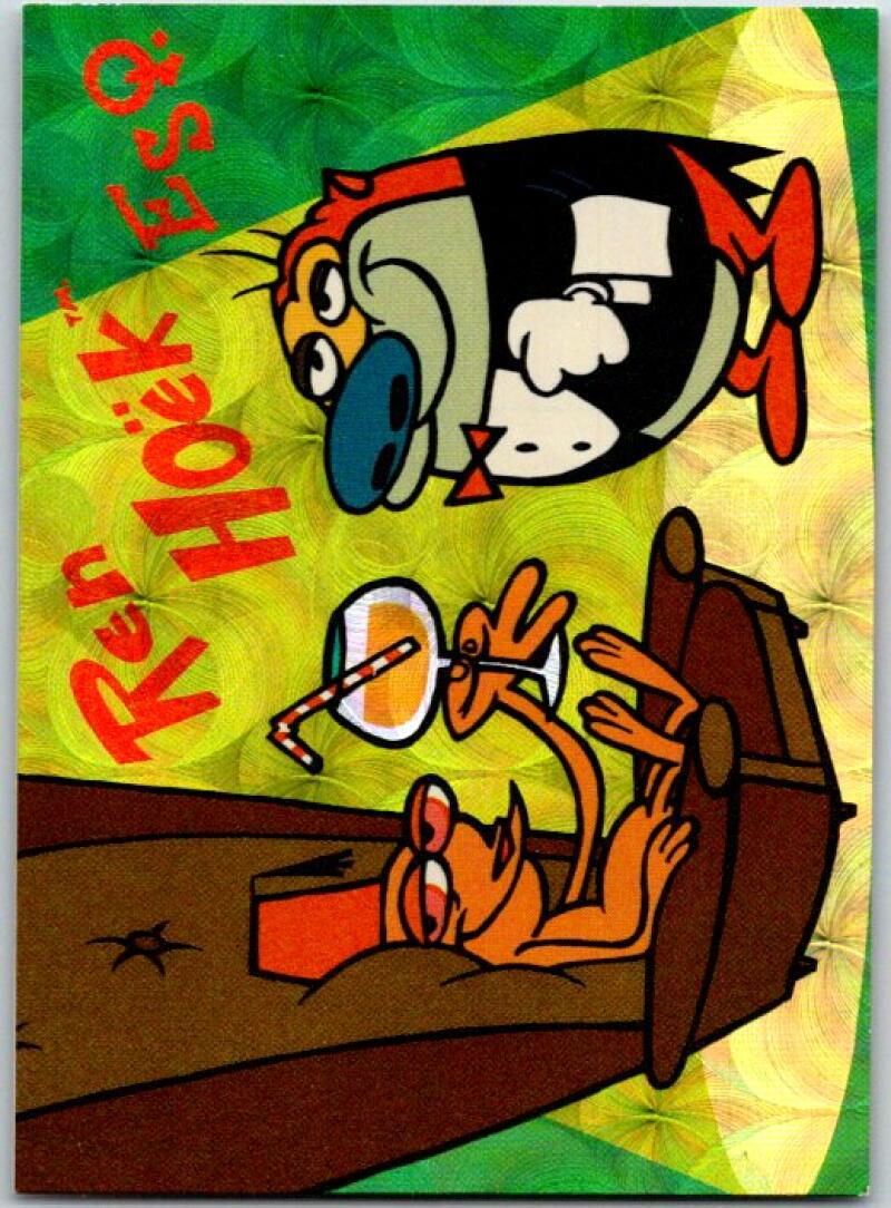 1994 Topps Ren & Stimpy Prism Card #11 Ren Hoekes V50942
