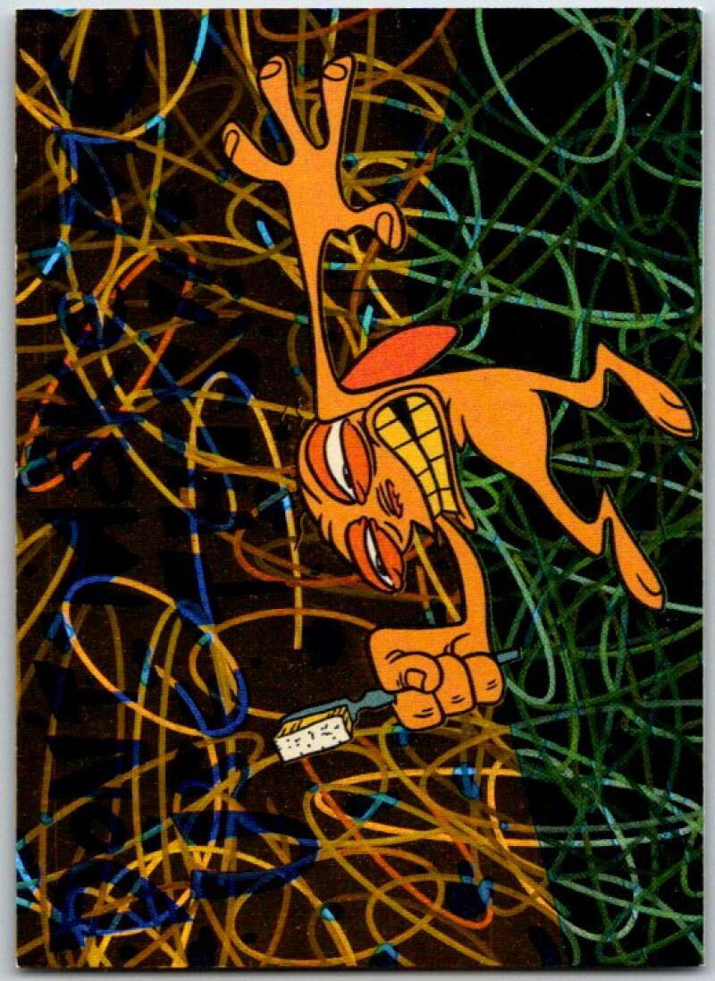 1994 Topps Ren & Stimpy Prism Card #22 Don't make Use This V50948