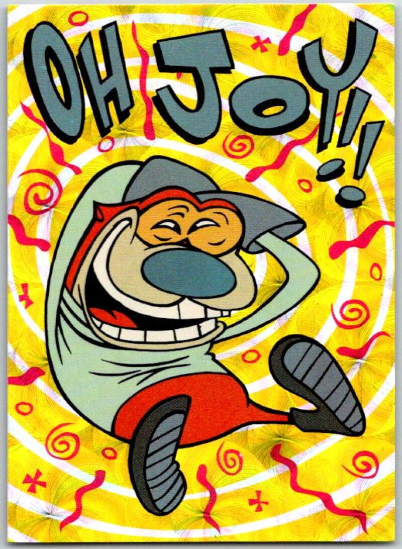 1994 Topps Ren & Stimpy Prism Card #39 Oh Joy!! V50956