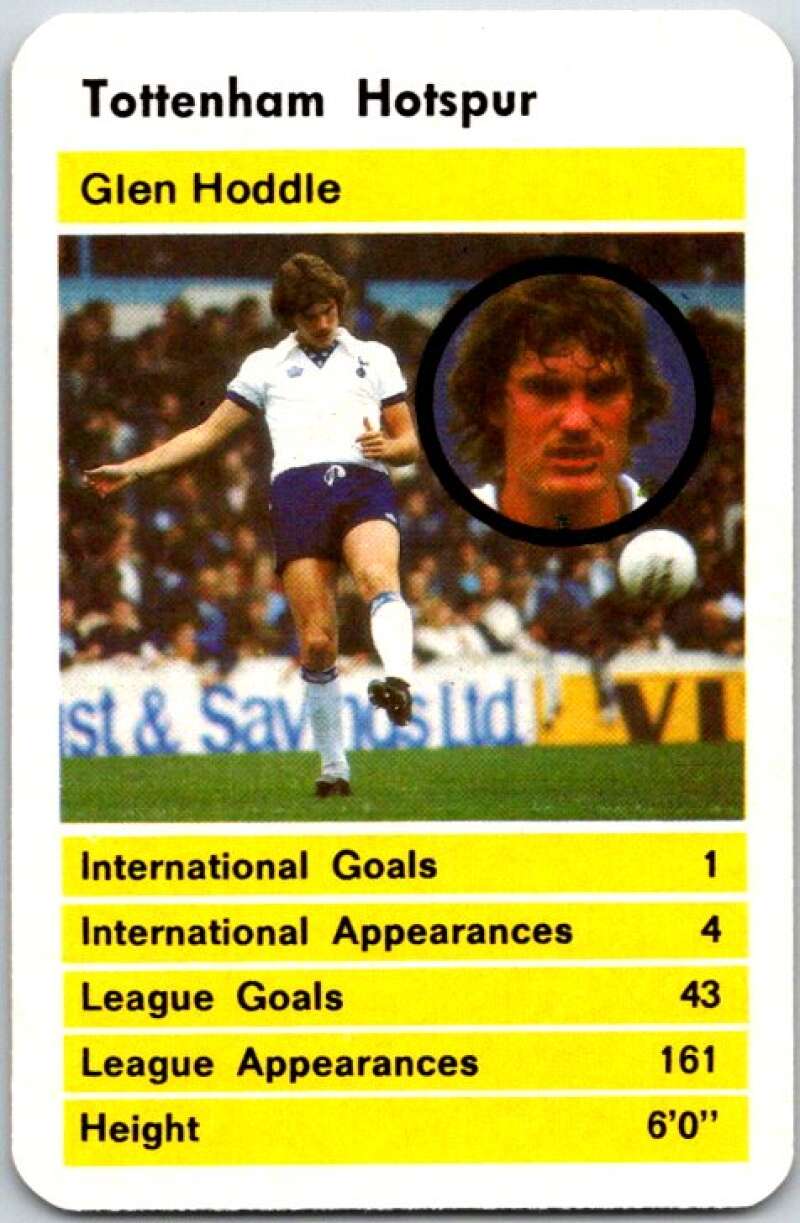 1981 Data British Stars Tottenham Hotspur Glen Hoddle V51038