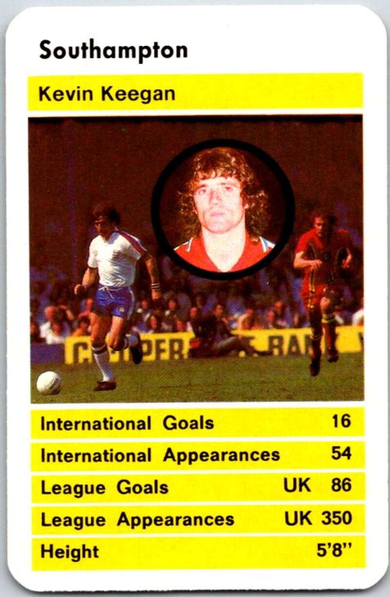 1981 Data British Stars Southampton Kevin Keegan V51042