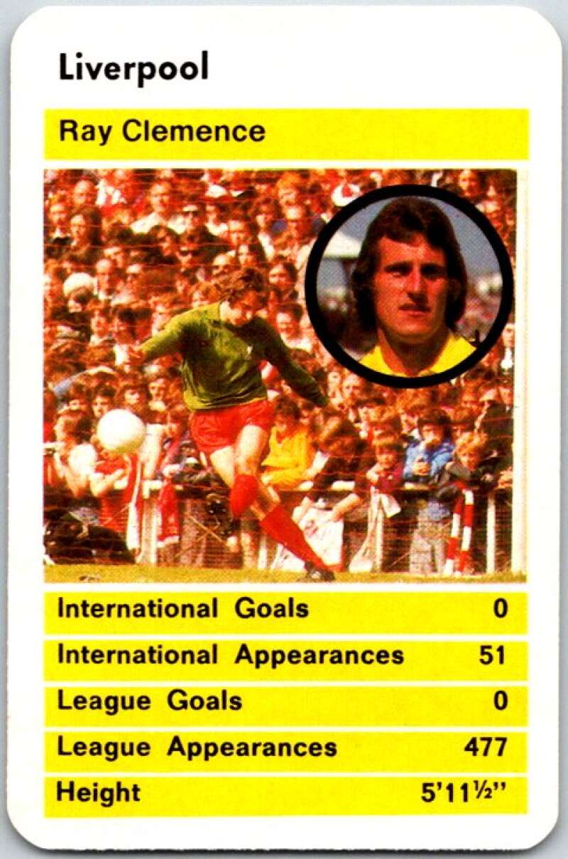 1981 Data British Stars Liverpool Ray Clemence V51045