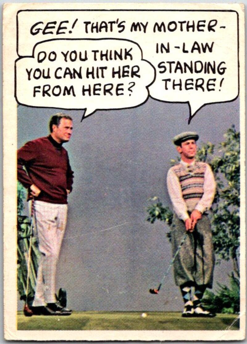 1968 Topps Rowan & Martin's Laugh-In Gee! That's my Mother-In-Law #27 V51066