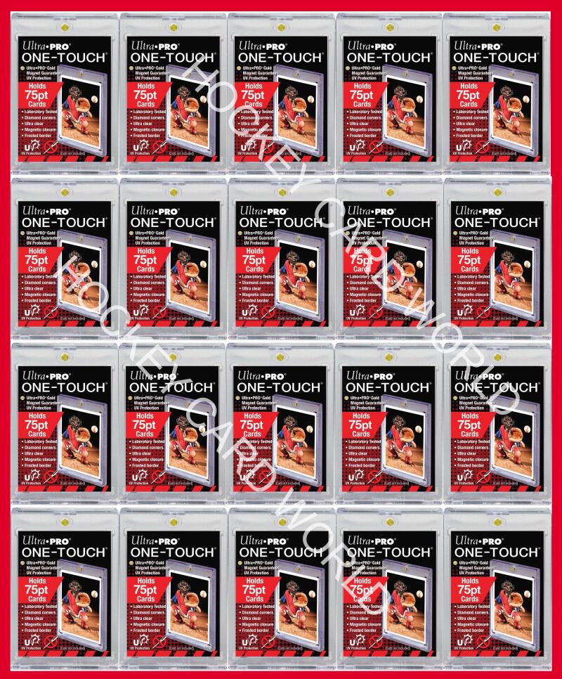 Ultra Pro 1Touch 75pt UV Magnetic Holder One Touch - Box Lot of 20