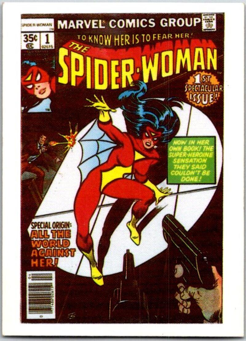 1984 Marvel Superheroes Issue Covers #44 Spider Woman V51109