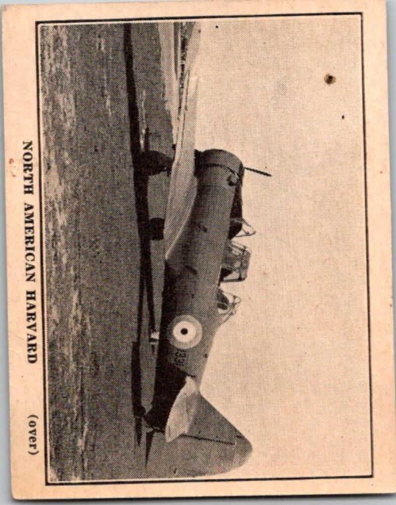 1940's Saratoga Products Chips Airplanes #20 North American Harvard V51154