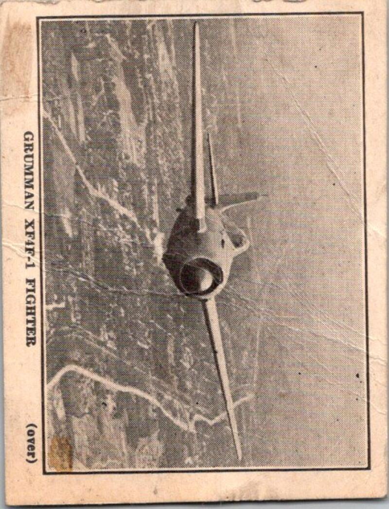 1940's Saratoga Products Chips Airplanes #28 Grunmman XFIF-1 Fighter V51157