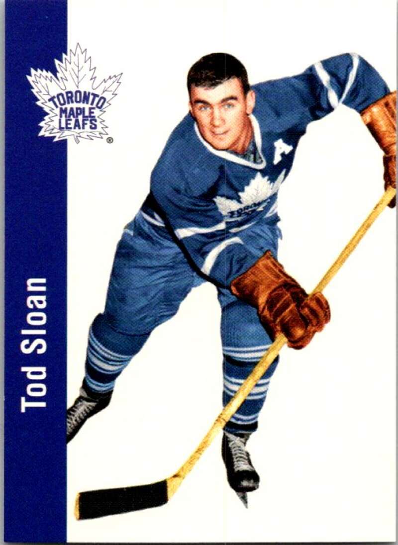 1994-95 Parkhurst Missing Link #112 Tod Sloan Toronto Maple Leafs V51165