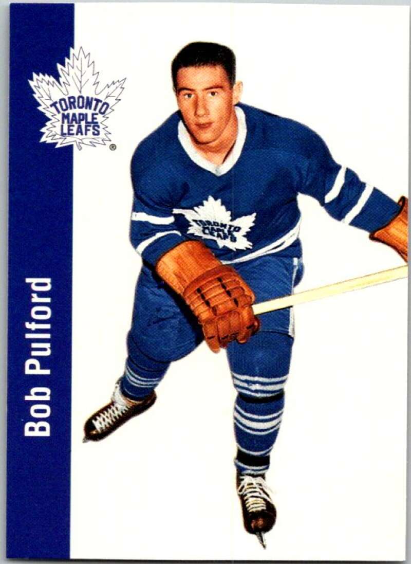 1994-95 Parkhurst Missing Link #113 Bob Pulford Toronto Maple Leafs V51167