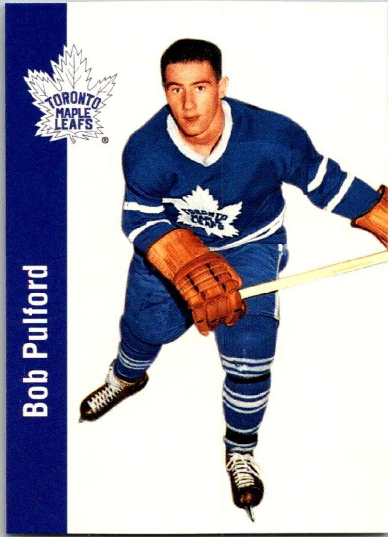 1994-95 Parkhurst Missing Link #113 Bob Pulford Toronto Maple Leafs V51168
