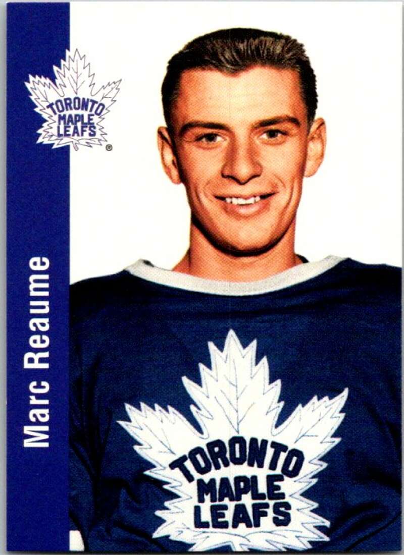 1994-95 Parkhurst Missing Link #114 Marc Reaume Toronto Maple Leafs V51170