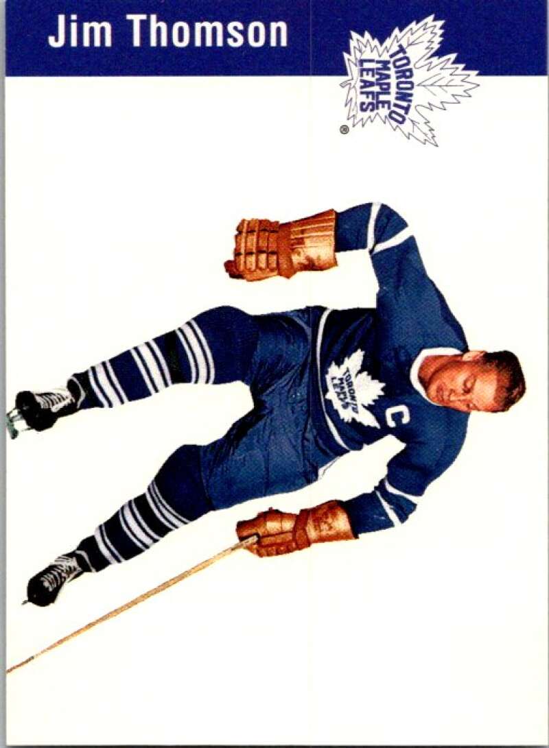 1994-95 Parkhurst Missing Link #119 Jim Thomson Toronto Maple Leafs V51180