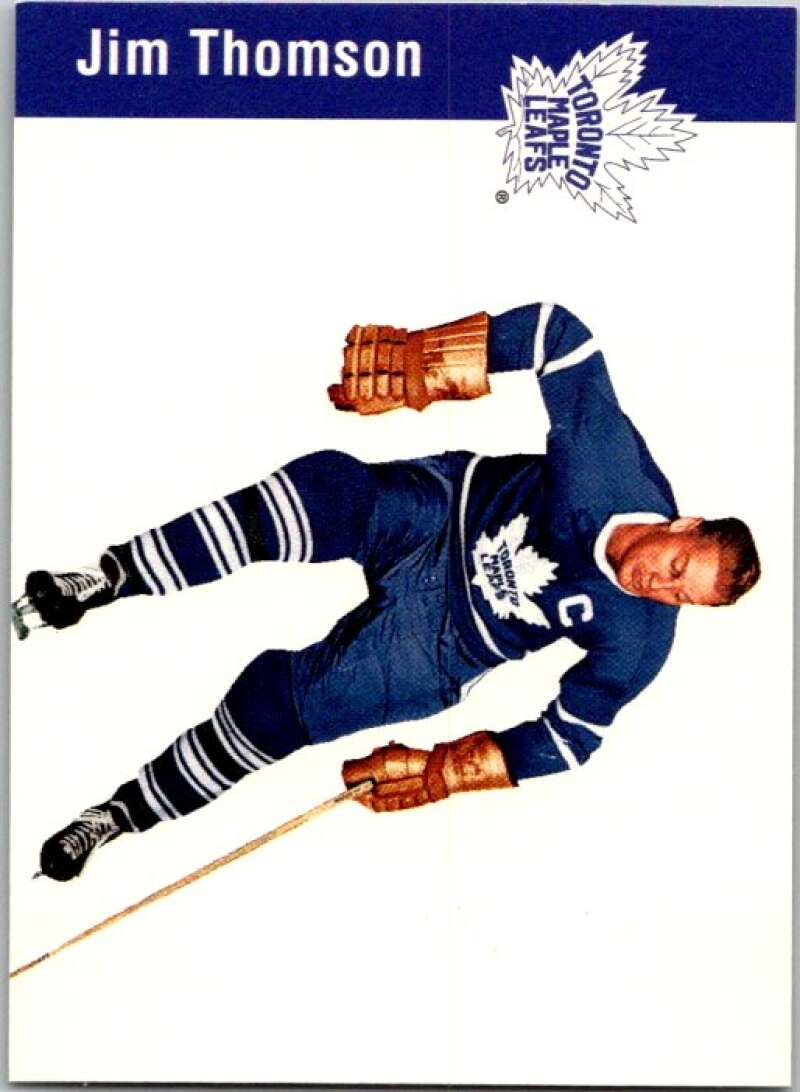 1994-95 Parkhurst Missing Link #119 Jim Thomson Toronto Maple Leafs V51181