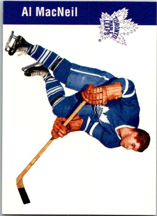1994-95 Parkhurst Missing Link #121 Al MacNeil  Toronto Maple Leafs  V51185