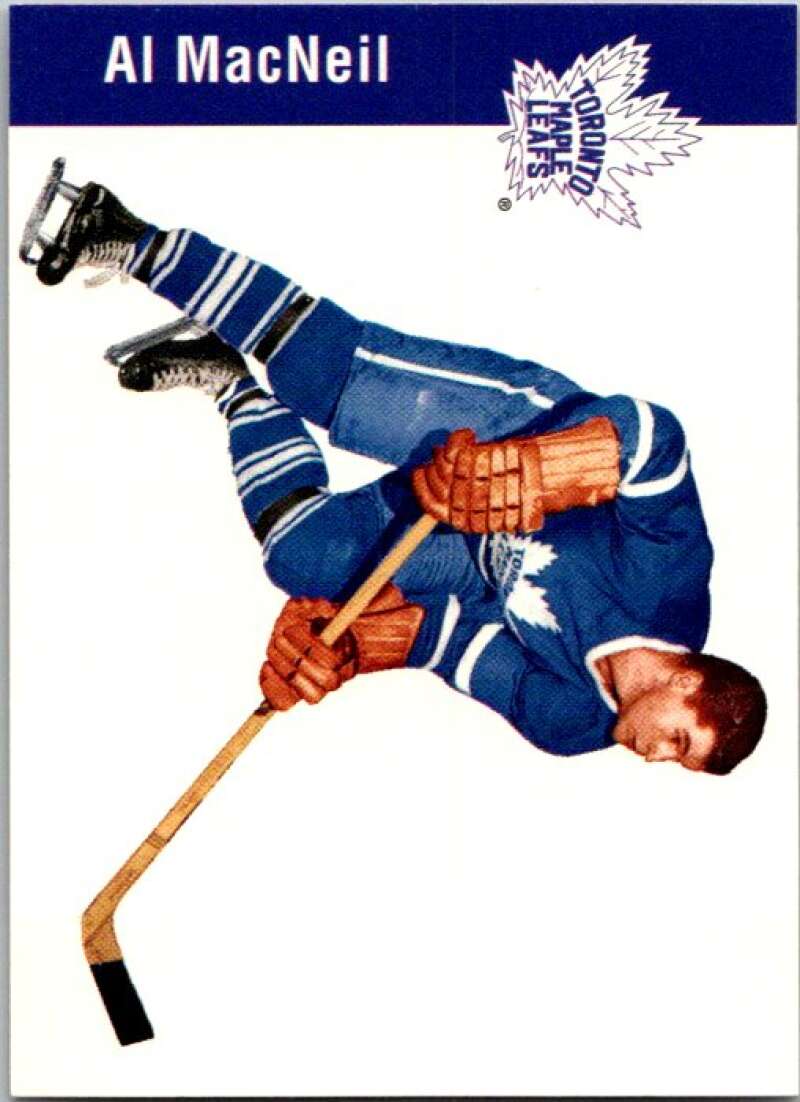 1994-95 Parkhurst Missing Link #121 Al MacNeil Toronto Maple Leafs V51186