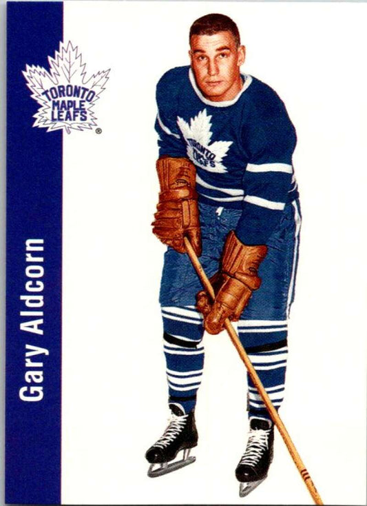 1994-95 Parkhurst Missing Link #122 Gary Aldcorn  Toronto Maple Leafs  V51187