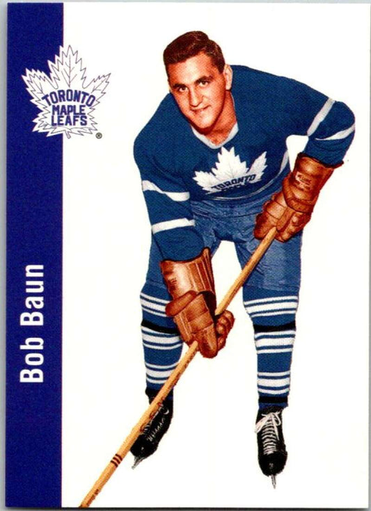 1994-95 Parkhurst Missing Link #123 Bob Baun  Toronto Maple Leafs  V51188