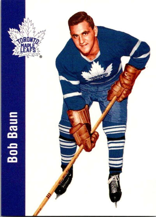 1994-95 Parkhurst Missing Link #123 Bob Baun  Toronto Maple Leafs  V51189