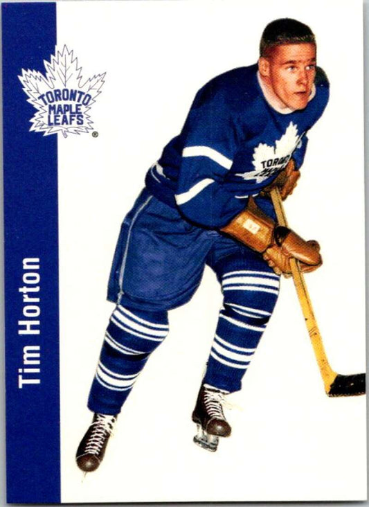 1994-95 Parkhurst Missing Link #127 Tim Horton  Toronto Maple Leafs  V51194