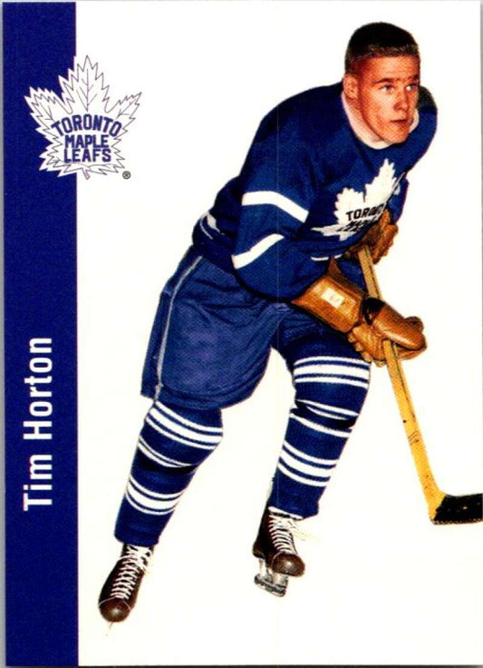 1994-95 Parkhurst Missing Link #127 Tim Horton  Toronto Maple Leafs  V51195