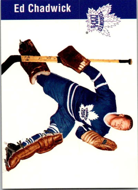 1994-95 Parkhurst Missing Link #128 Ed Chadwick  Toronto Maple Leafs  V51197