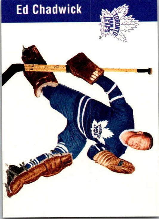 1994-95 Parkhurst Missing Link #128 Ed Chadwick  Toronto Maple Leafs  V51198