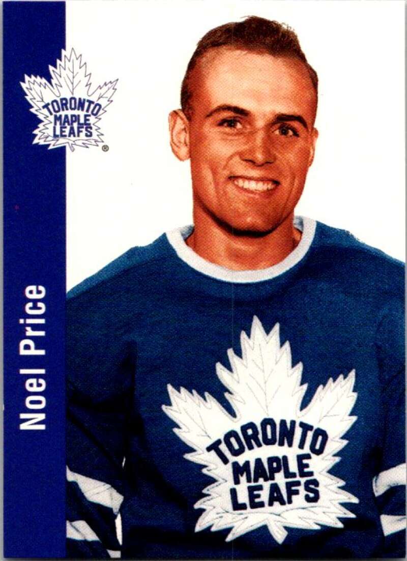 1994-95 Parkhurst Missing Link #131 Noel Price Toronto Maple Leafs V51203