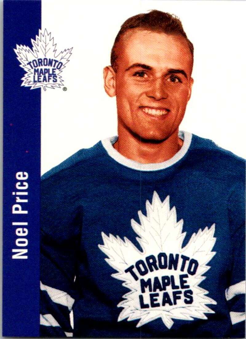 1994-95 Parkhurst Missing Link #131 Noel Price Toronto Maple Leafs V51204