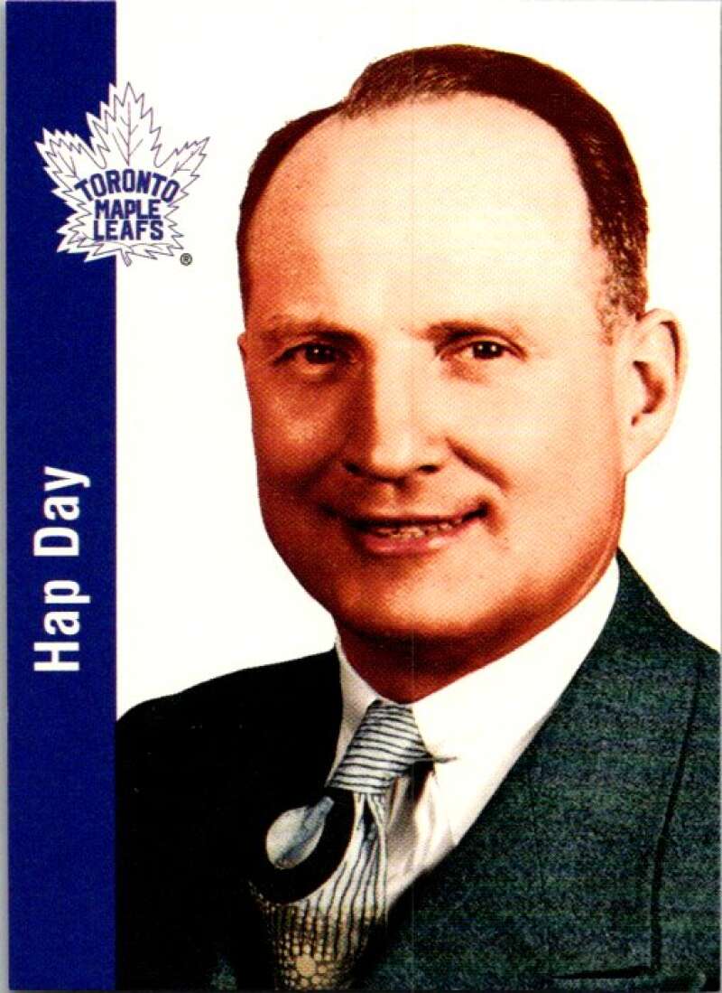 1994-95 Parkhurst Missing Link #134 Hap Day CO Toronto Maple Leafs V51208