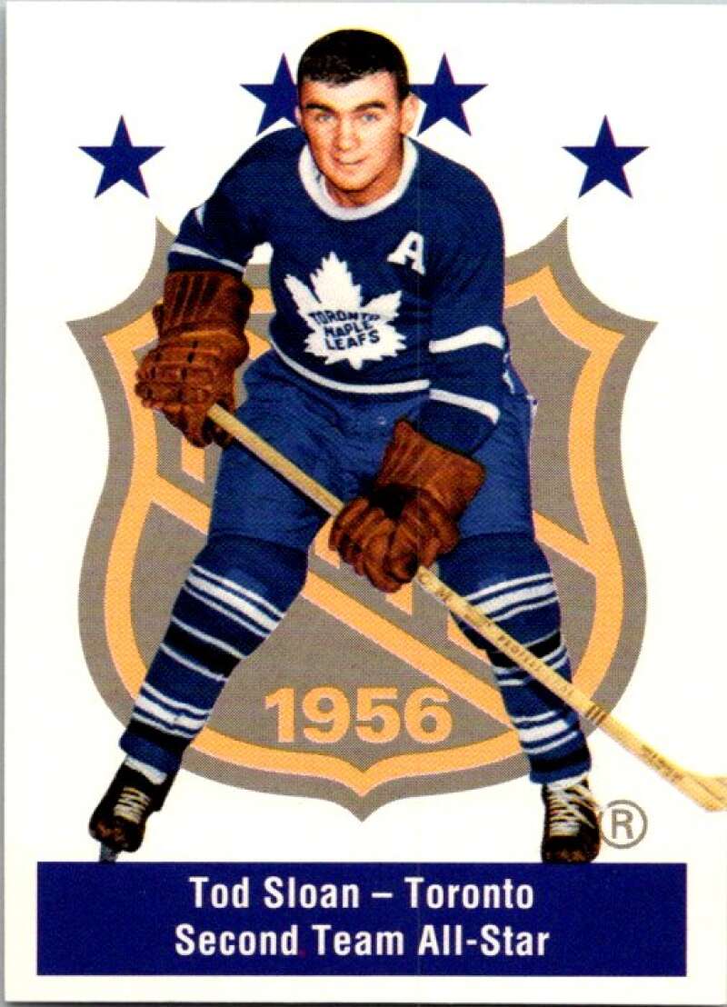 1994-95 Parkhurst Missing Link #144 Tod Sloan AS Toronto Maple Leafs V51210