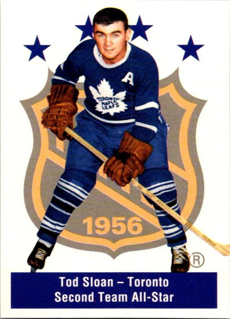 1994-95 Parkhurst Missing Link #144 Tod Sloan AS Toronto Maple Leafs V51211