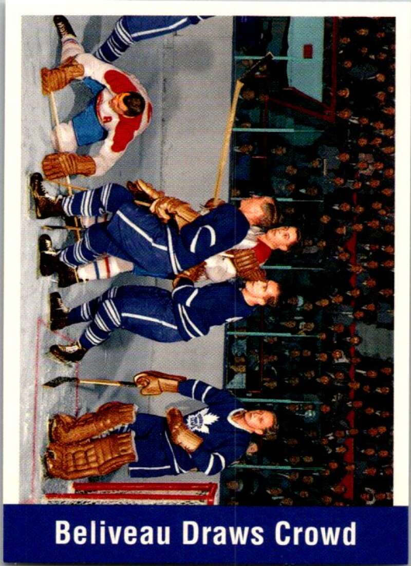 1994-95 Parkhurst Missing Link #156 Beliveau Draws Crowd V51216