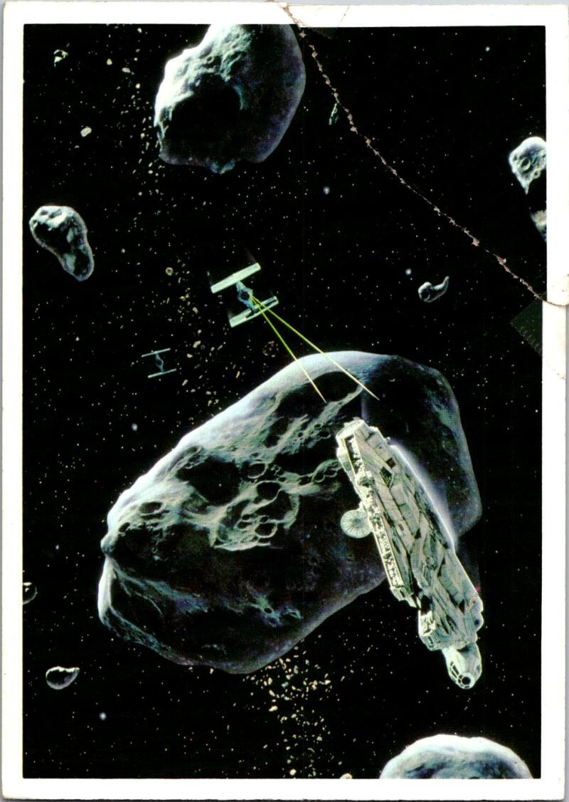 1980 Topps Star Wars Empire Strikes Back Photo 5x7 Card #14 Millennium Falcon