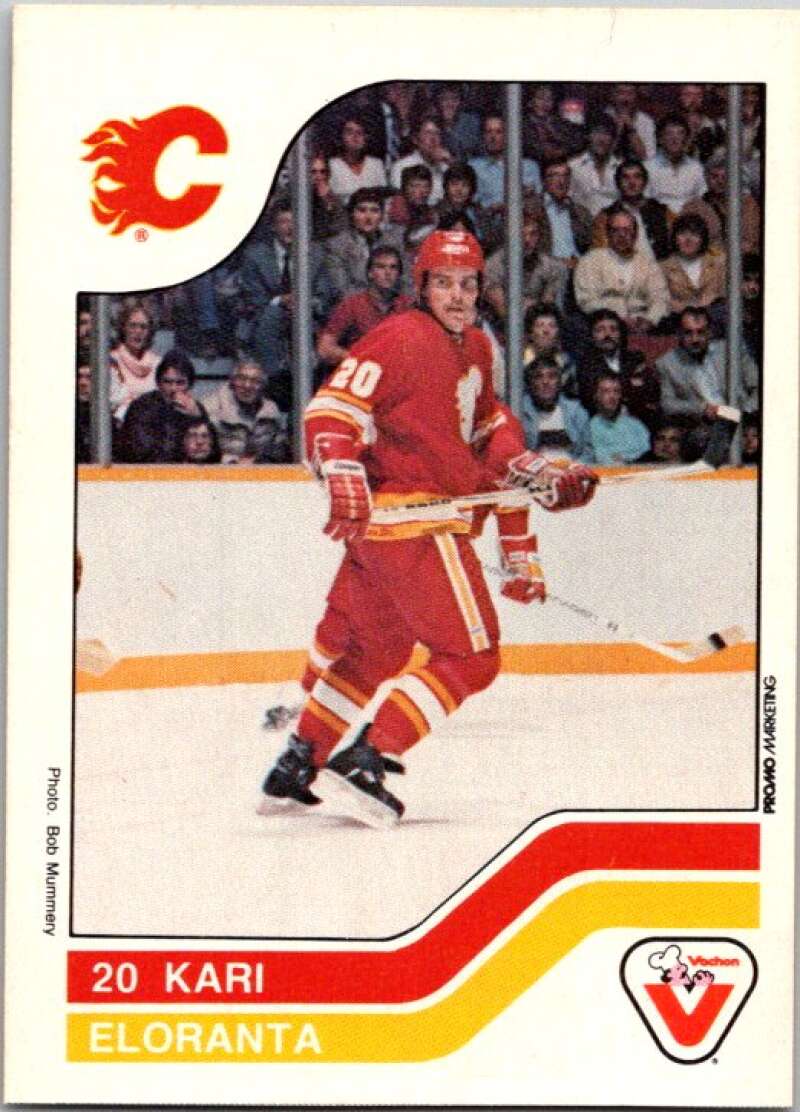 1983-84 Vachon Food Flames #6 Kari Eloranta V51259 Image 1